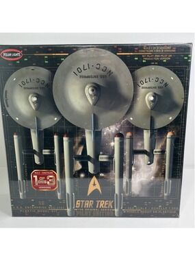 SEALED Star Trek U.S.S. Enterprise NCC-1701 Plastic Model Kit 1:350 Polar Lights